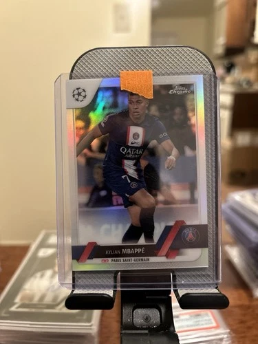 Kylian Mbapp 2022 Topps Chrome Kylian Mbapp #100 Refractor