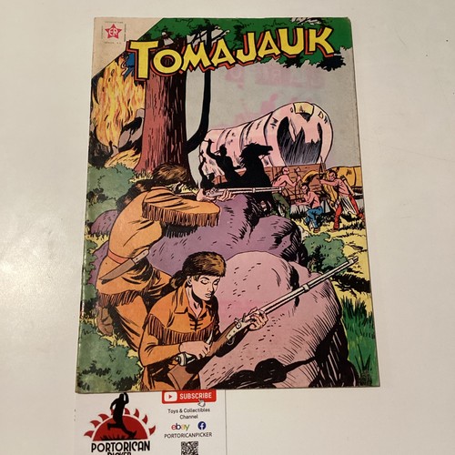 1962 SPANISH COMICS TOMAJAUK #84 TOMAHAWK WESTERN EDITORIAL SEA NOVARO MEXICO