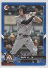 2018 Bowman Draft Blue 58/150 Brian Miller #BD-132 0m8