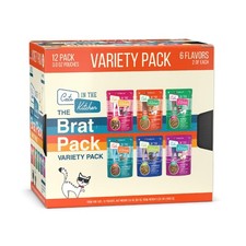 Weruva Brat Pack Variety Cat Food Pouches 3 oz Pack of 12 13.36 per gallon