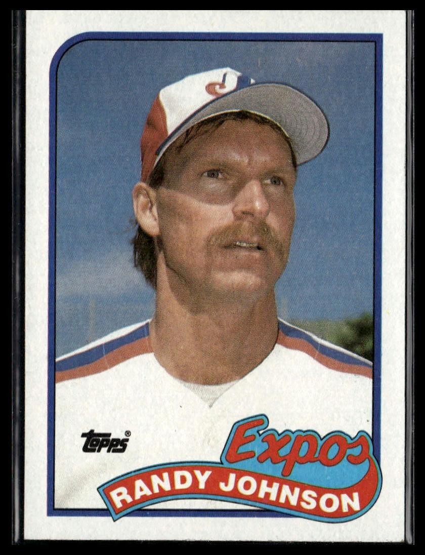 1989 Topps #647 Randy Johnson