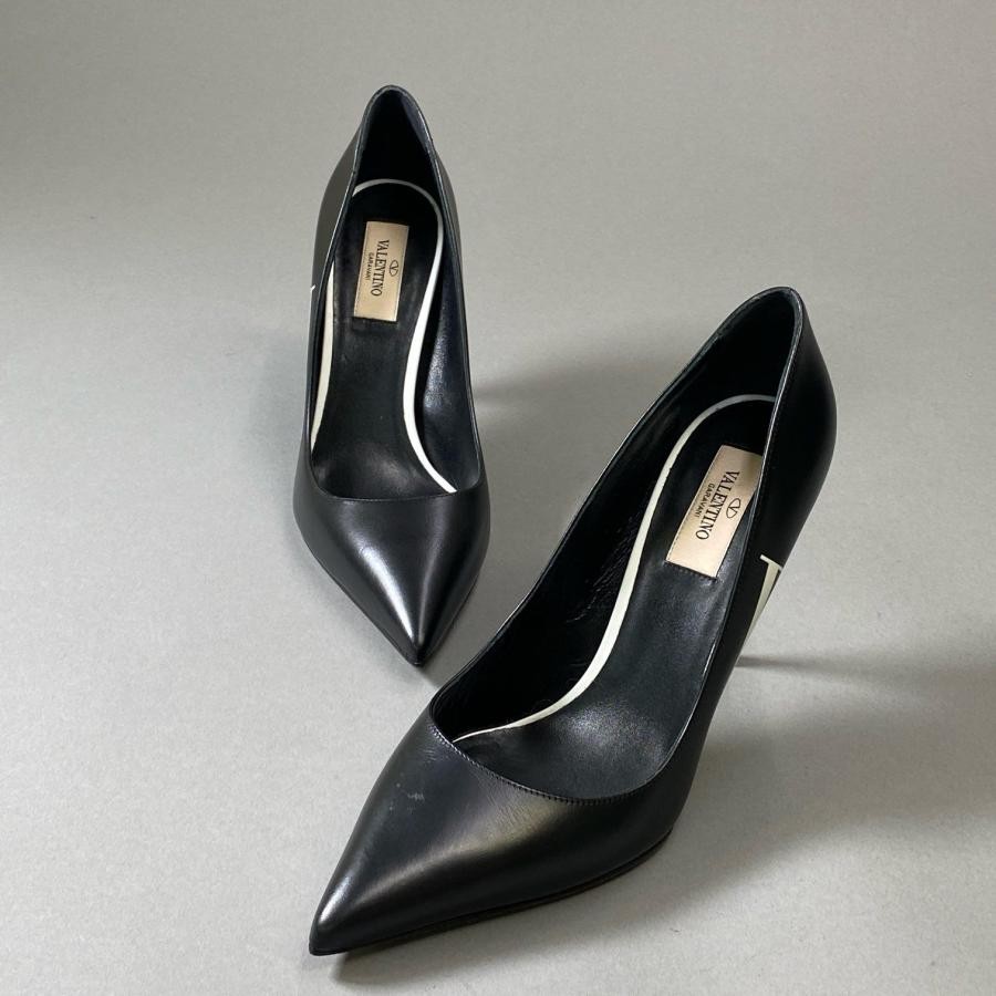 Valentino Garavani Pumps Heel Leather Black EU38/US8 116194c thumbnail 18