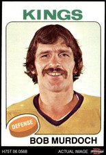1975 Topps #33 Bob Murdoch Kings-Hockey 8 - NM/MT