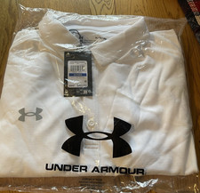 Under Armour Men's Team Tech Polo NWT WHITE Size XLarge