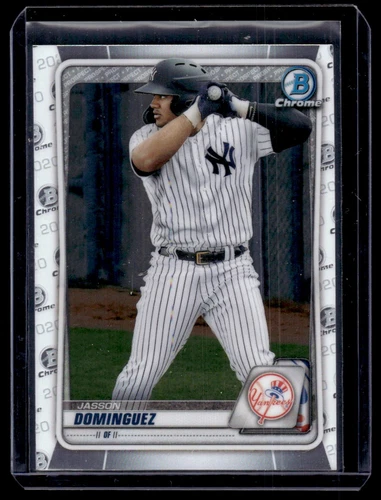 2020 Bowman Draft Chrome Jasson Dominguez New York Yankees #BD-151