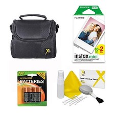 Starter Kit for Fujifilm Instax Mini 8, 9, 11 Camera with 20 Films Carry Case