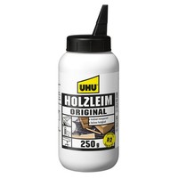 (26,60€/Kg) Uhu Holzleim Original D2 - 250G Uhu 48570, Flasche