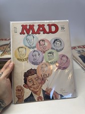 Mad Magazine No. 122 Oct 1968 USA Humor/Satire Political Balloon Cover VTG -Good
