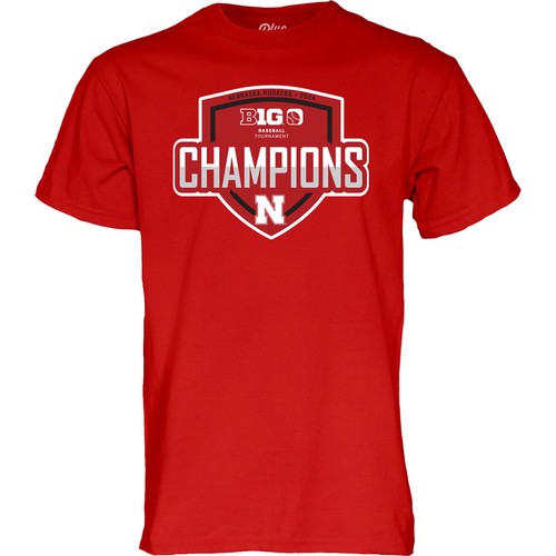 Men's Blue 84 Red Nebraska Huskers 2024 Big 10 Baseball Conference Tournament - 第 2/3 張圖片