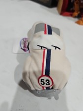 The Disney Store Herbie The Love Bug Mini Bean Bag 6  Plush With Tags