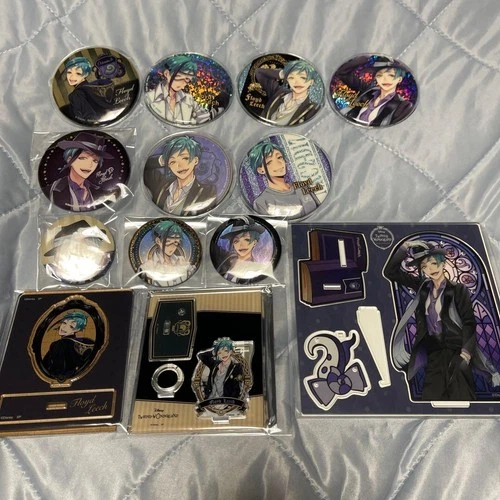Twisted Wonderland Floyd Leech Badge Set Japan #3359