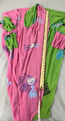 We Be Boo Yuni Dress Pull On Multicolor One Sz Women’s Boho - Picture 7 of 9