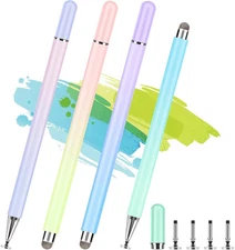 Stylus Pens for Touch Screens, 4 Pcs High Precision Disc with Gradient 