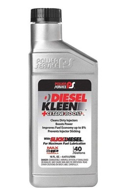 Power Service 32 Ounce 3025 + Cetane Boost Diesel Kleen Fuel Additive-32 oz