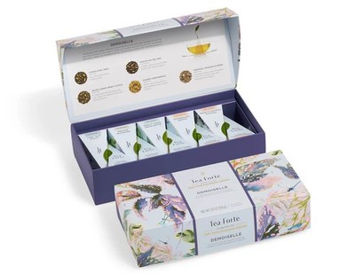 Demoiselle Petite Presentation Box Tea Gift Set Sampler, 10 Count, 2 of Each Var