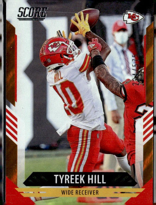 2021 Score #2 Tyreek Hill Scorecard