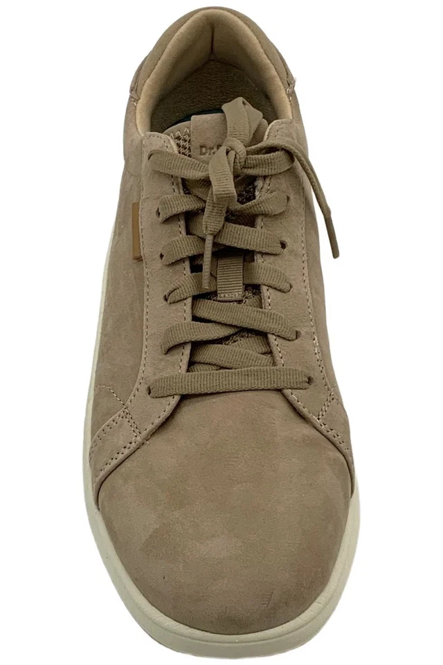 Zapatillas deportivas Dr. Scholl's para mujer Feel Good de gamuza con cordones color topo Foto 2 de 3