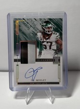 C.J. Mosley 2025 Elegance 2 Color Patch And Autograph # 1/15