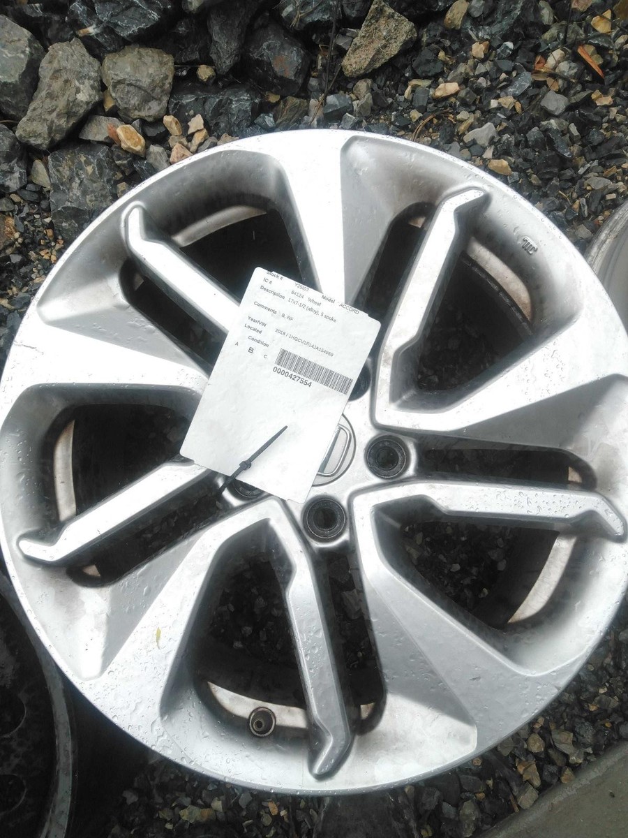 ⭐️値下げ◆レア◆Saturdays NYC× Eyevol◆ Used Wheel fits: 2018 Honda Accord 17x7-1/2 alloy 5 spoke Grade B