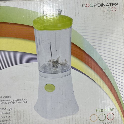 New Open Box Kalorik Coordinates Blender White Lime Green BL 240881 L - Picture 5 of 17