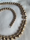 Vintage 12kt 1/20  Gold Filled Ball Necklace Read Description  — photo 2