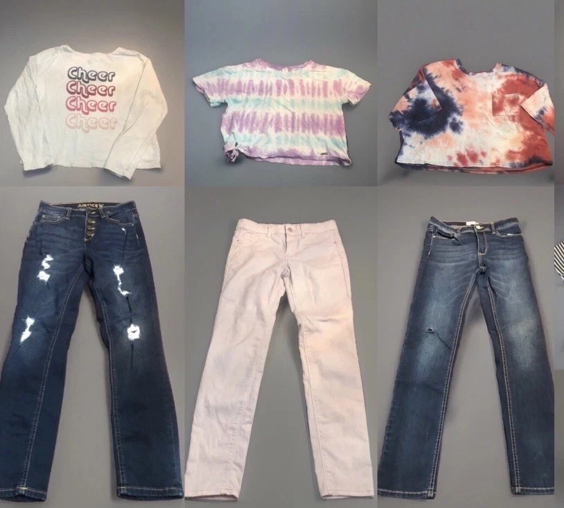 Lote Ropa Niñas Junior Talla 12-14, Justice, LulaRue, Gymboree, Jordache 22 Piezas Foto 2 de 4