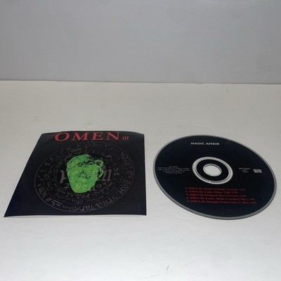 MAGIC AFFAIR Omen III OOP 1993 EUROPEAN CD single with maxi version, NO CASE