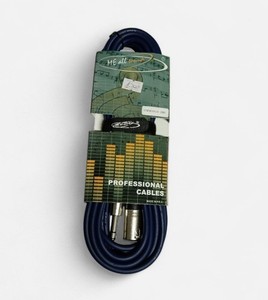Cavo XLR M - Jack M 6,3 STEREO 5M CAVO CANNON MASCHIO - JACK MASCHIO 5 METRI