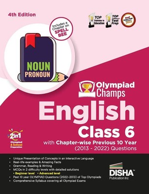 Olympiad Champs English Class 6 with Chapter-wise Previous 10 Year (2013 -...