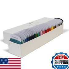 DARUMA Sashiko Thread 100 Cotton 29 Colors Thick 1 Thin, 32.8 yd Each Card