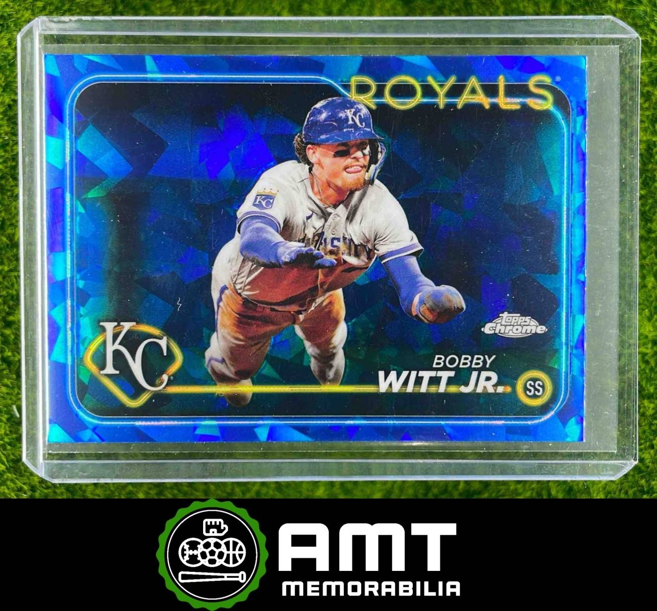 Bobby Witt Jr. 2024 Topps Chrome Sapphire Kansas City Royals #254