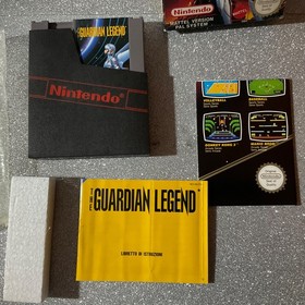 1988#VINTAGE The Guardian Legend Rare Pal A Italian Nintendo NES####