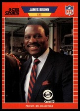 1989 Pro Set #13 James Brown Announcer Collectibles