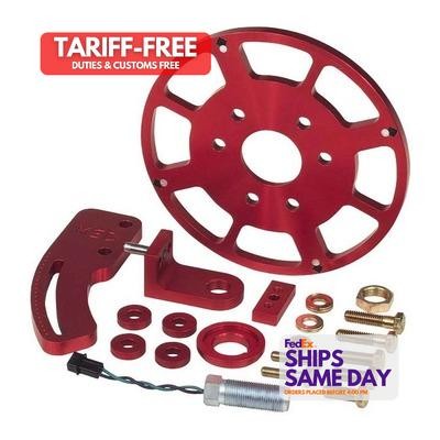 Msd Ignition 8620, Kit Red Aluminum Bbc Crank Trigger Kit Performance Parts