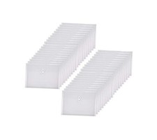 Clear String Closures Poly Envelopes Side Opening Folder Pocket Pack of 40 Pack