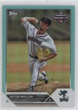 2023 Topps Pro Debut Aqua Foil 70/75 Jacob Miller #PD-118 0jm6