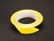 KEN PN700551 RCP TRACKS BLACK/ YELLOW VINYL TAPE 1" X 100'