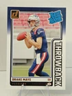2024 Panini Donruss - Rated Rookies Throwbacks Drake Maye #49 (RC)