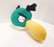 Angry Birds Large Plush Hal Toucan Green Bird 12" Long Beak Commonwealth NoSound