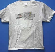 VINTAGE Microsoft Windows 7 Server 2008 R2 Exchange 2010 T-Shirt M Promo Tech T
