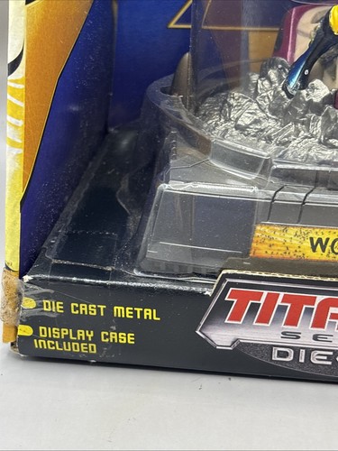 Wolverine Die-Cast Titanium Series Figure Collectible Hasbro With Display Case - Picture 4 of 14
