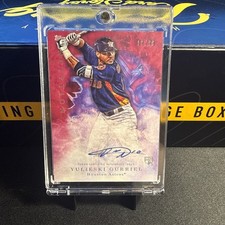 2017 Topps Inception Yulieski Gurriel Auto Rookie Card /99 On Card Autograph. rookie card picture
