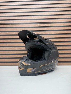 6D Helmets ATR-3 Helmet - Nova Matte Bronze / Black Carbon - Medium