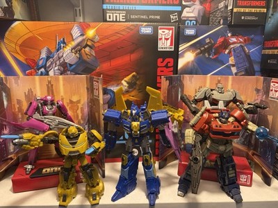 Transformers Studio Series Tf One Lot- Optimus, Megatron, Bee, Elita, Sentinel