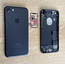 iPhone 7 Original Back Housing Replacement Matte Black With Small Parts Grade AB