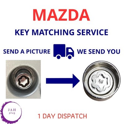 MASTER SECURITY LOCKING WHEEL NUT KEY TOOL UK FOR MAZDA CX5 MX5 2 3 6