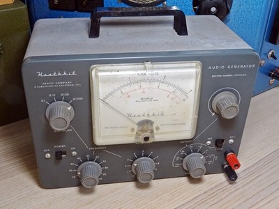 Heathkit AG-9A vintage Röhren Audiogenerator um 1960