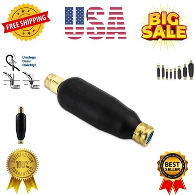 750 Unclogs Main Drain & Sewer Line with Water Power, Plastic, 3 to 6 Inch