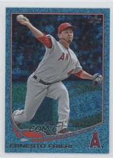 2013 Topps Wrapper Redemption Blue Slate Ernesto Frieri #349 0a1