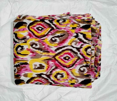 Indian Handmade Multi Floral Printed Dressmaking, Sewing Running Fabric 10 Yards